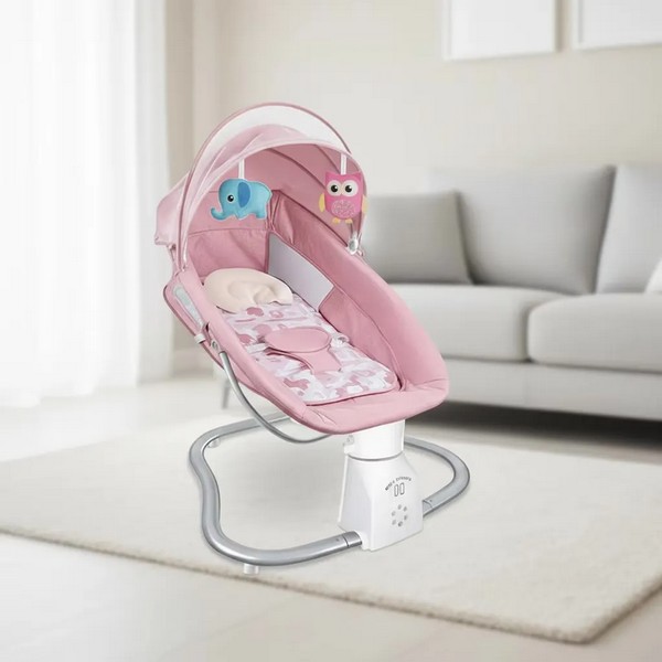 Продукт TEANTOYS - Електрическа бебешка люлка 3 в 1 с дистанционно управление - 0 - BG Hlapeta