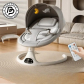 Продукт TEANTOYS - Електрическа бебешка люлка 5 скорости с Bluetooth и дистанционно управление - 3 - BG Hlapeta