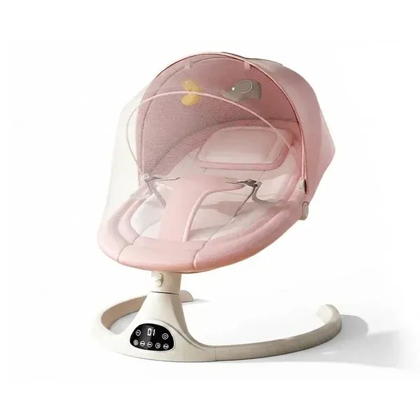 Продукт TEANTOYS - Електрическа бебешка люлка 5 скорости с Bluetooth и дистанционно управление - 0 - BG Hlapeta