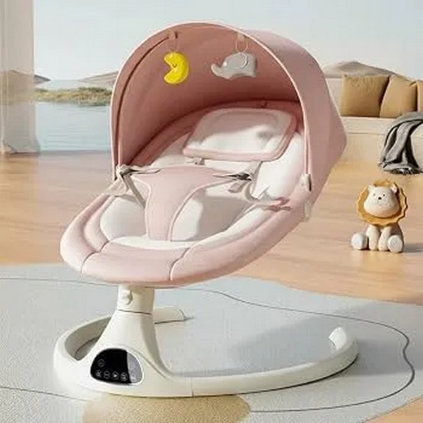 Продукт TEANTOYS - Електрическа бебешка люлка 5 скорости с Bluetooth и дистанционно управление - 0 - BG Hlapeta
