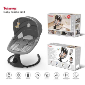 TEANTOYS - Електрическа бебешка люлка 5 в 1