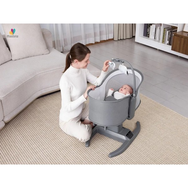 Продукт TEANTOYS Mastela - Електрическа бебешка люлка и кошче  - 0 - BG Hlapeta