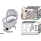 Продукт TEANTOYS - Електрическа бебешка люлка Mastela Infini Orbit, с Bluetooth и 360° въртене - 3 - BG Hlapeta