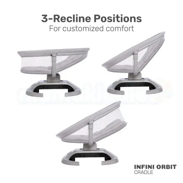 Продукт TEANTOYS - Електрическа бебешка люлка Mastela Infini Orbit, с Bluetooth и 360° въртене - 0 - BG Hlapeta
