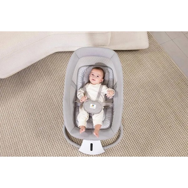 Продукт TEANTOYS - Електрическа бебешка люлка с автоматично люлеене, сенник и управление през телефон - 0 - BG Hlapeta