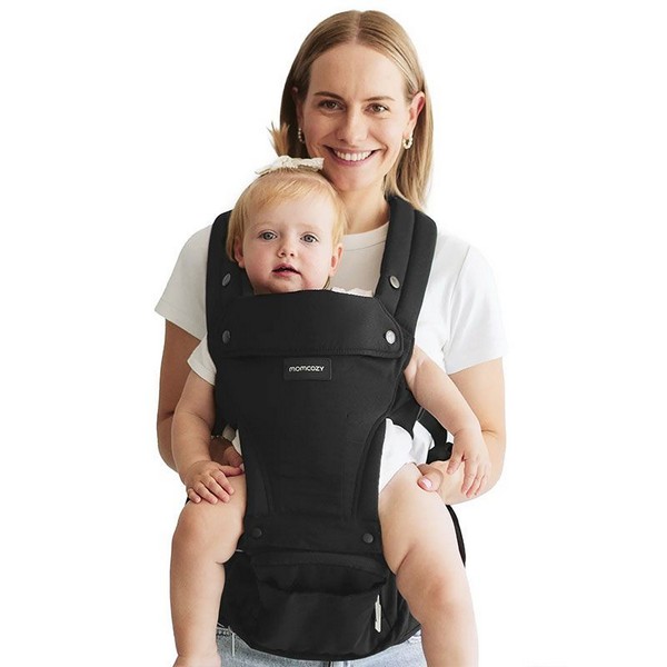 Продукт Momcozy Move2Fit - Ергономична раница 2 в 1, 0-36 месеца, Black - 0 - BG Hlapeta