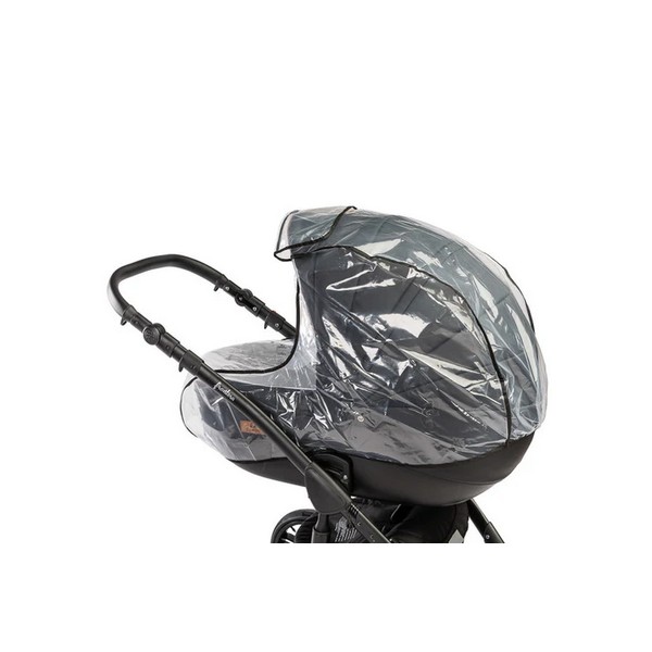 Продукт Caretero - Дъждобран за кош за новородено с прозорче - 0 - BG Hlapeta