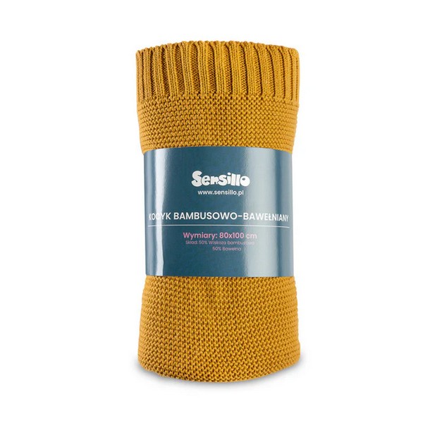 Продукт Sensillo - Одеяло oт бамбук и памук 100x80см - 0 - BG Hlapeta