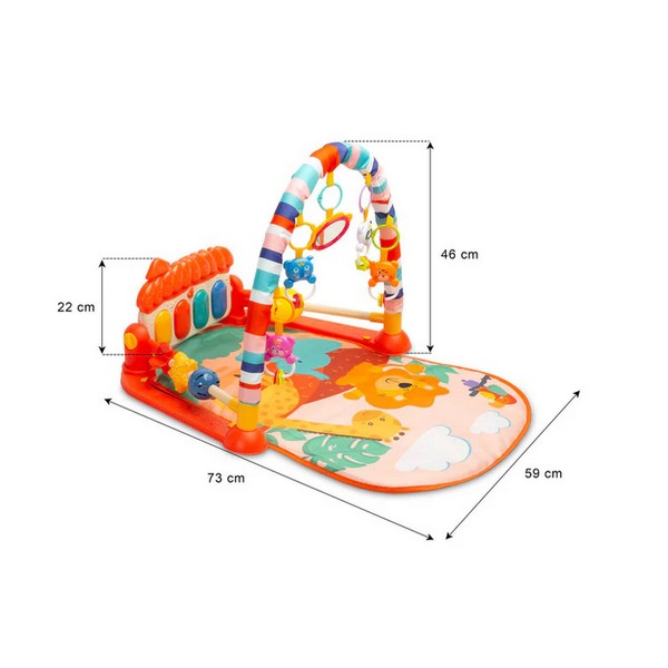 Продукт Caretero Toyz Zoo Mat Range - Активна Гимнастика - 0 - BG Hlapeta