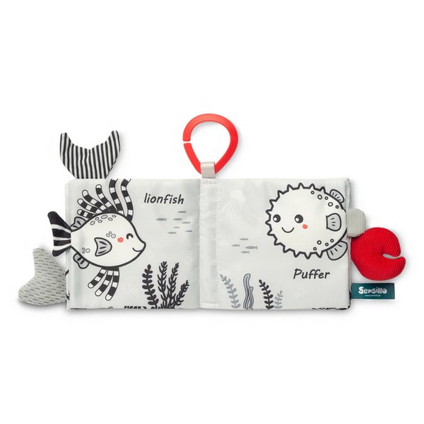 Продукт Sensillo - Черно-бяла мека книжка - 0 - BG Hlapeta