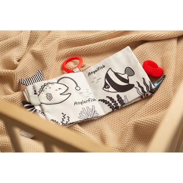 Продукт Sensillo - Черно-бяла мека книжка - 0 - BG Hlapeta