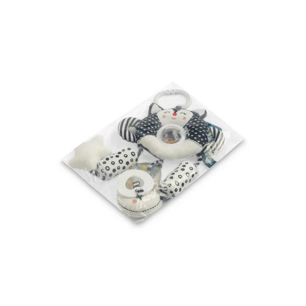 Продукт Sensillo - Черно-бяла играчка за количка - 0 - BG Hlapeta