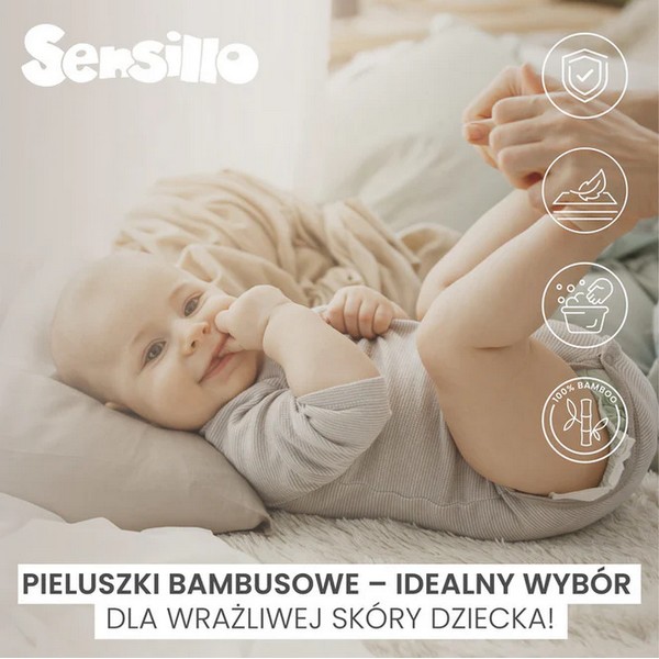 Продукт Sensillo - Бамбукови Пелени 3 броя, 70X80 - 0 - BG Hlapeta