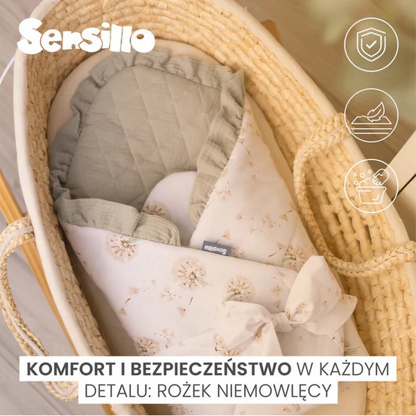 Продукт Sensillo - Муселинова пелена за изписване 75X75  - 0 - BG Hlapeta