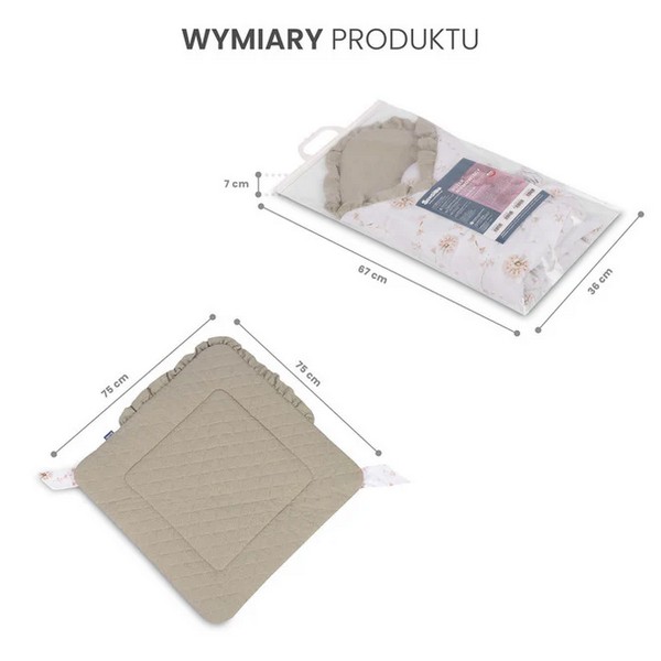 Продукт Sensillo - Муселинова пелена за изписване 75X75  - 0 - BG Hlapeta