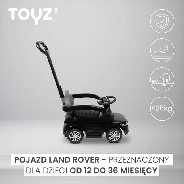 Caretero Toyz Land Rover - Количка за яздене с родителски контрол Продукт Caretero Toyz Land Rover - Количка за яздене с родителски контрол - 0 - BG Hlapeta