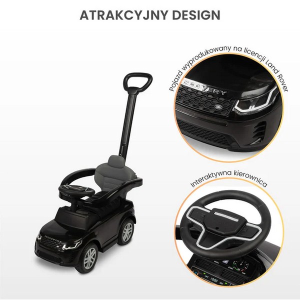 Caretero Toyz Land Rover - Количка за яздене с родителски контрол Продукт Caretero Toyz Land Rover - Количка за яздене с родителски контрол - 0 - BG Hlapeta