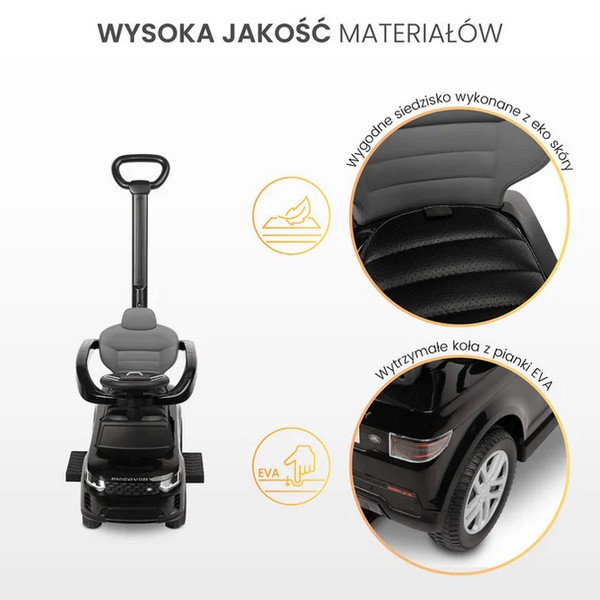 Caretero Toyz Land Rover - Количка за яздене с родителски контрол Продукт Caretero Toyz Land Rover - Количка за яздене с родителски контрол - 0 - BG Hlapeta