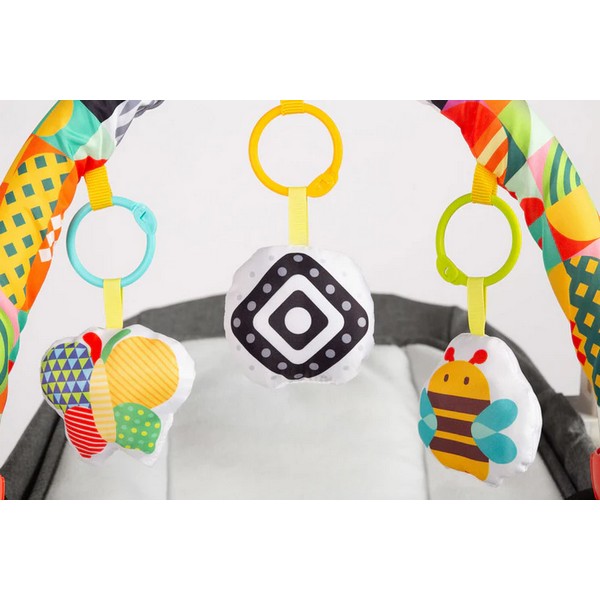 Caretero Toyz - Играчка дъга за количка или шезлонг Продукт Caretero Toyz - Играчка дъга за количка или шезлонг - 0 - BG Hlapeta