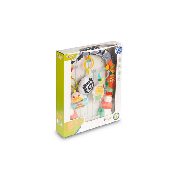 Caretero Toyz - Играчка дъга за количка или шезлонг Продукт Caretero Toyz - Играчка дъга за количка или шезлонг - 0 - BG Hlapeta