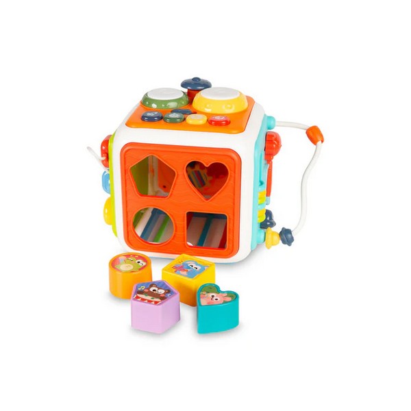 Caretero Toyz - Сензорен куб и сортер Продукт Caretero Toyz - Сензорен куб и сортер - 0 - BG Hlapeta
