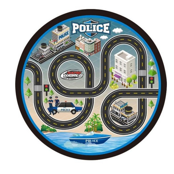 Продукт Gearbox Полицейски колички - Подложка за игра - 0 - BG Hlapeta