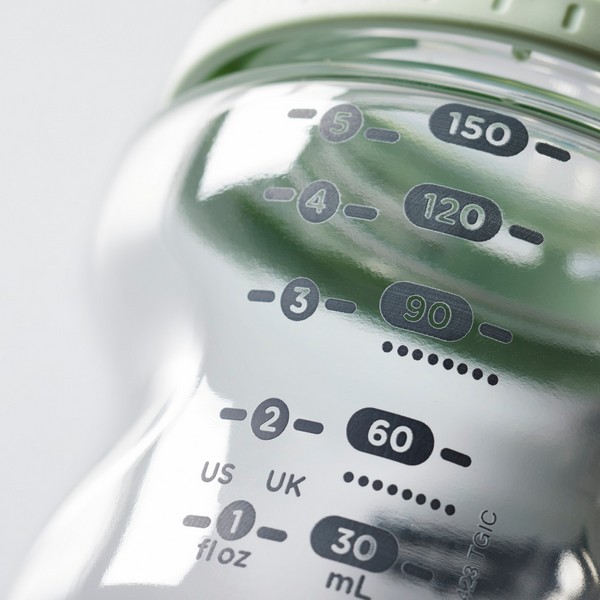 Продукт Tommee Tippee - Стъклено шише за хранене EASI VENT 150 мл 0м+ (1бр./оп) - 0 - BG Hlapeta