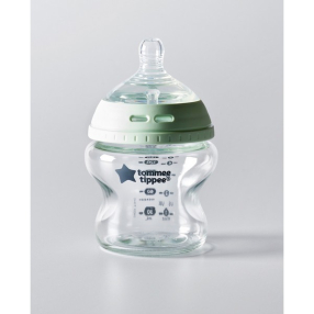 Tommee Tippee - Стъклено шише за хранене EASI VENT 150 мл 0м+ (1бр./оп)