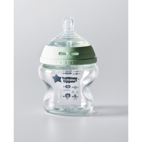 Tommee Tippee - Стъклено шише за хранене EASI VENT 150 мл 0м+ (1бр./оп)