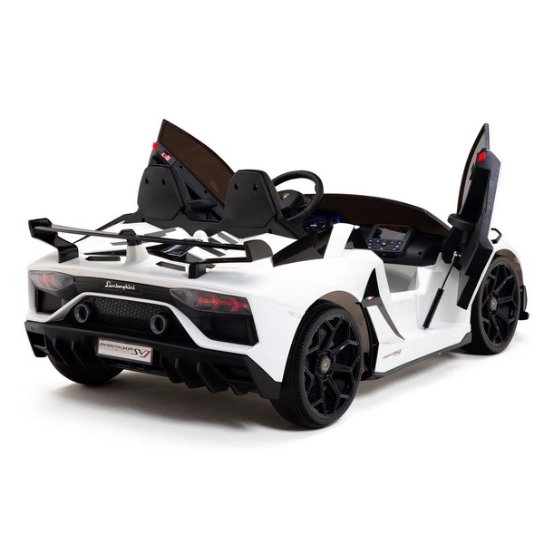 Продукт Двуместна лицензирана акумулаторна кола Lamborghini Aventador, 24V7AH, 600W, R/C 2.4 G, меки гуми - 0 - BG Hlapeta
