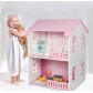 Продукт TEANTOYS - Голяма дървена къща за кукли 60 см височина + мебели - 3 - BG Hlapeta