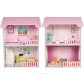 Продукт TEANTOYS - Голяма дървена къща за кукли 60 см височина + мебели - 5 - BG Hlapeta