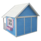 Продукт GINGER HOME - Голяма Дървена Детска Къща с Веранда, 194x229x210 см - 7 - BG Hlapeta