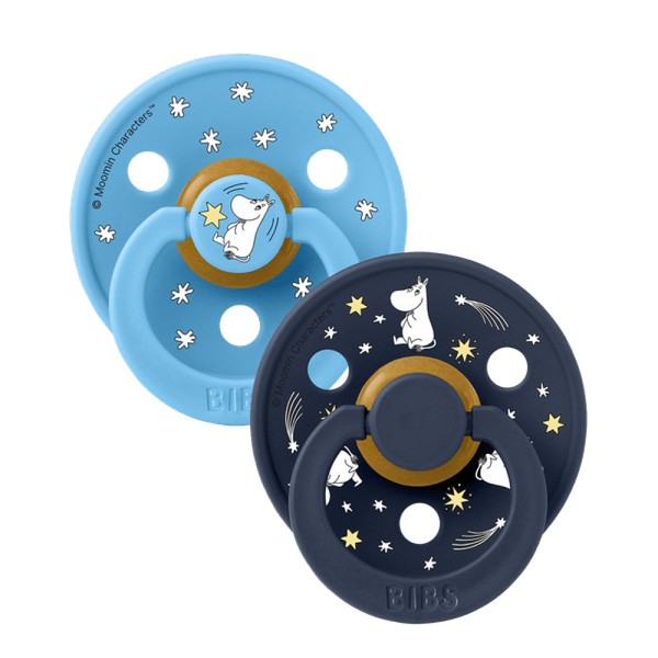 Продукт BIBS x Moomin COLOUR - 2 бр. Биберони, 0-6 месеца - 0 - BG Hlapeta