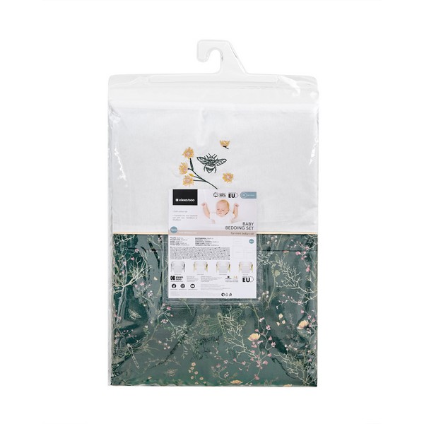 Продукт Kikkaboo Secret Garden - Бебешки спален комплект за мини-кошара 5ч - 0 - BG Hlapeta