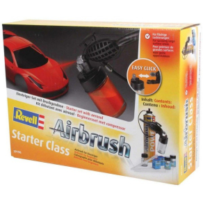 Revell Starter Class - Комплект еднодействащ аерограф 10 части