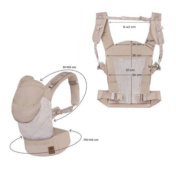 Продукт Kinderkraft HUGGY BIZUU - Ергономична раница - 0 - BG Hlapeta