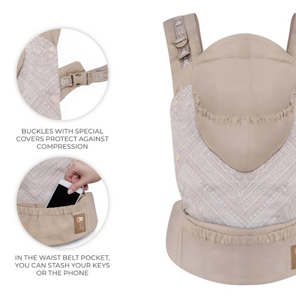Продукт Kinderkraft HUGGY BIZUU - Ергономична раница - 0 - BG Hlapeta