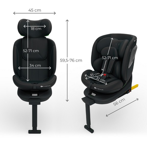 Продукт KinderKraft I-360 2 PLUS - Столче за кола, I-Size 40-150 см. - 0 - BG Hlapeta