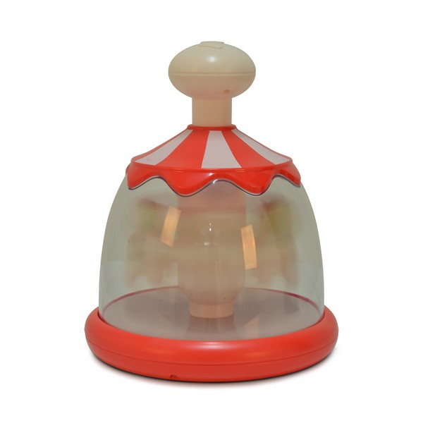 Продукт Huanger Pony - Бебешки музикален пумпал червен  - 0 - BG Hlapeta