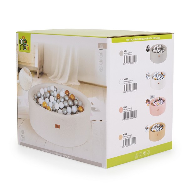 Продукт Moni Boucle - Мек басейн с 200 топки - 0 - BG Hlapeta