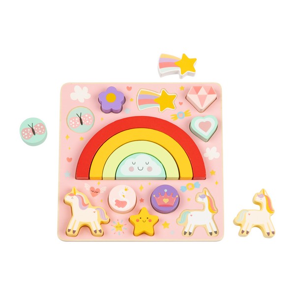 Продукт Hi Pando Unicorn - Дървен пъзел и игра за баланс 2в1 - 0 - BG Hlapeta