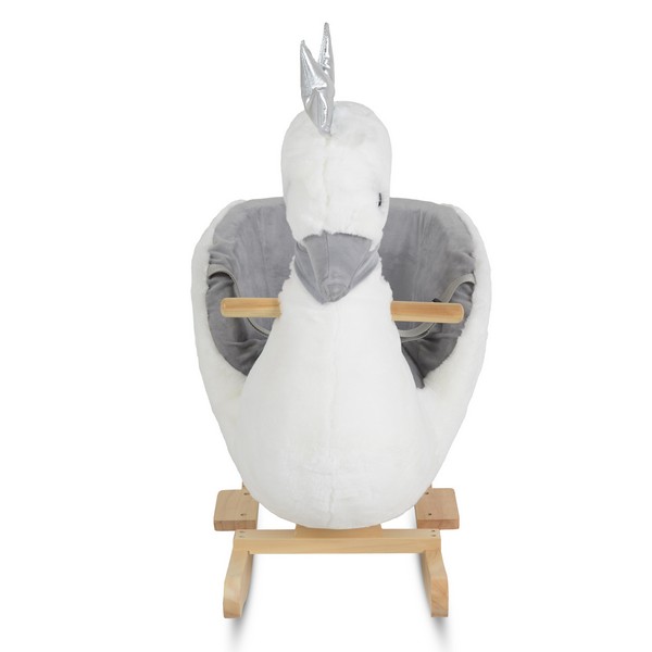 Продукт Moni toys Swan - Люлка плюшена - 0 - BG Hlapeta