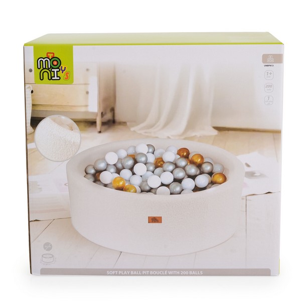 Продукт Moni Boucle - Мек басейн с 200 топки - 0 - BG Hlapeta