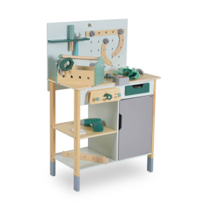 Moni toys - Дървена работна маса 3+ години