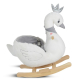 Продукт Moni toys Swan - Люлка плюшена - 2 - BG Hlapeta