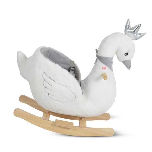 Продукт Moni toys Swan - Люлка плюшена - 0 - BG Hlapeta