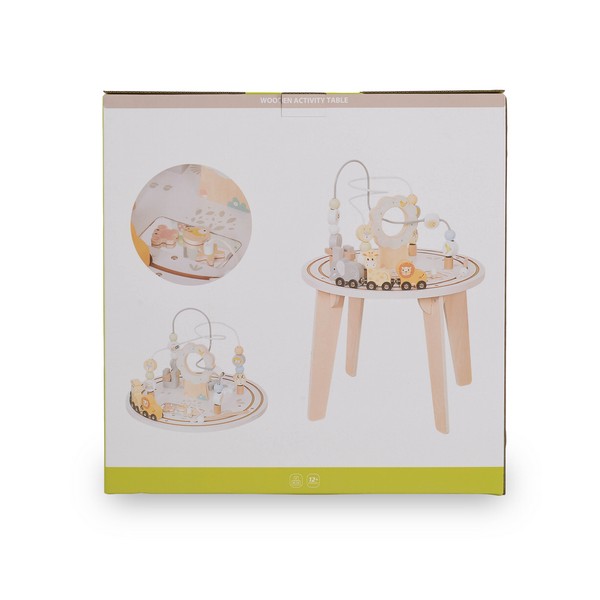 Продукт Moni toys - Дървена активна маса - 0 - BG Hlapeta