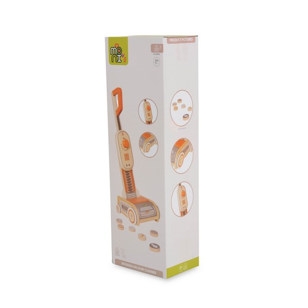 Продукт Moni toys - Дървена прахосмукачка - 0 - BG Hlapeta
