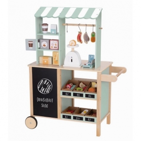 Tooky toy - Дървен магазин с аксесоари